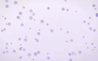 Wisteria Snowflakes — light purple and white weather background