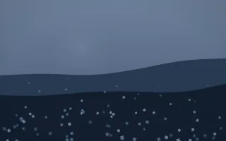 Blue Hour Wildflower Meadow — dark blue wildflower background
