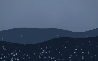 Blue Hour Wildflower Meadow II — dark blue wildflower background, variation II