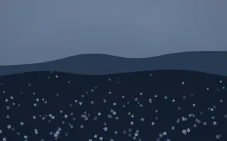 Blue Hour Wildflower Meadow IX — dark blue wildflower background, variation IX