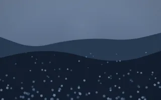 Blue Hour Wildflower Meadow V — dark blue wildflower background, variation V
