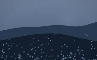 Blue Hour Wildflower Meadow VI — dark blue wildflower background, variation VI