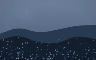 Blue Hour Wildflower Meadow VII — dark blue wildflower background, variation VII