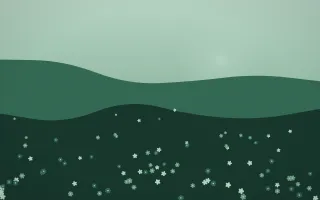 Emerald Mist Wildflower Meadow — dark green wildflower background