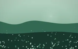 Emerald Mist Wildflower Meadow IV — dark green wildflower background, variation IV