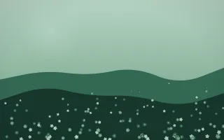 Emerald Mist Wildflower Meadow V — dark green wildflower background, variation V