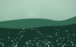 Emerald Mist Wildflower Meadow VI — dark green wildflower background, variation VI