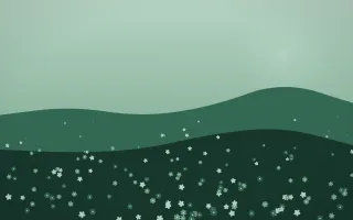 Emerald Mist Wildflower Meadow VIII — dark green wildflower background, variation VIII
