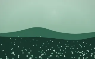 Emerald Mist Wildflower Meadow X — dark green wildflower background, variation X