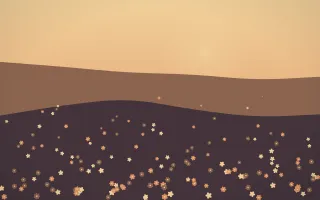Golden Hour Wildflower Meadow VIII — colourful orange and pink wildflower background, variation VIII