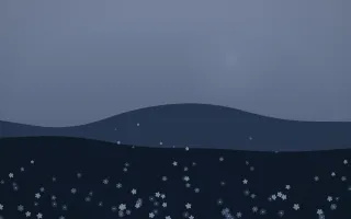 Moonlight Wildflower Meadow II — dark blue wildflower background, variation II