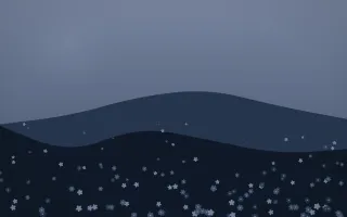 Moonlight Wildflower Meadow VI — dark blue wildflower background, variation VI