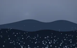 Moonlight Wildflower Meadow X — dark blue wildflower background, variation X