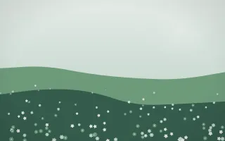 Spring Rain Wildflower Meadow III — light white and green wildflower background, variation III