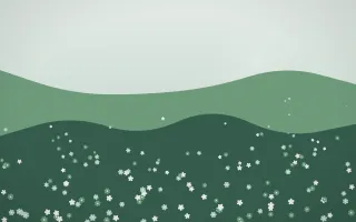 Spring Rain Wildflower Meadow IX — light white and green wildflower background, variation IX