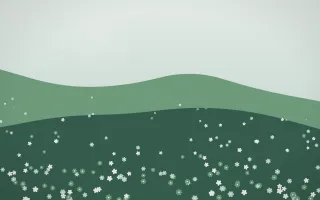 Spring Rain Wildflower Meadow X — light white and green wildflower background, variation X