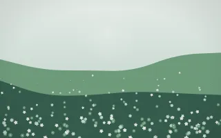 Spring Rain Wildflower Meadow XI — light white and green wildflower background, variation XI
