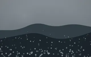 Storm Light Wildflower Meadow IX — dark grey and blue wildflower background, variation IX