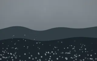 Storm Light Wildflower Meadow X — dark grey and blue wildflower background, variation X