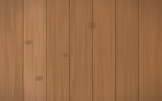 Atelier Okoumé II — colourful orange and brown wood background, variation II