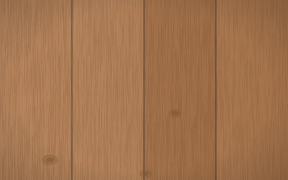 Atelier Okoumé Wide Plank — colourful orange and brown wood background