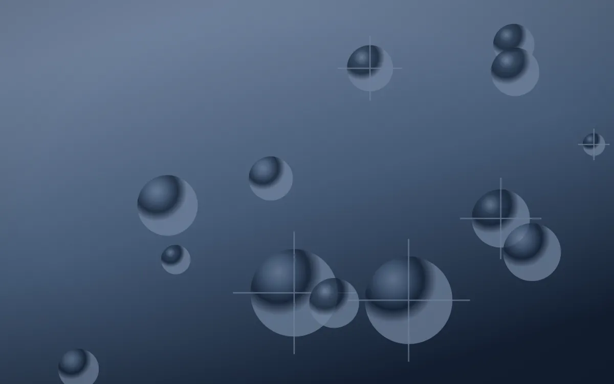Blue Hour Y2K — dark blue Y2K background