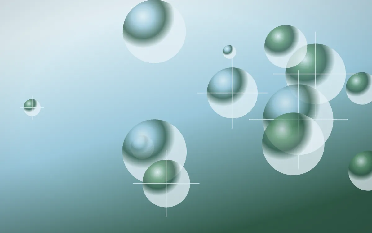 Clear Day Y2K — light blue and green Y2K background
