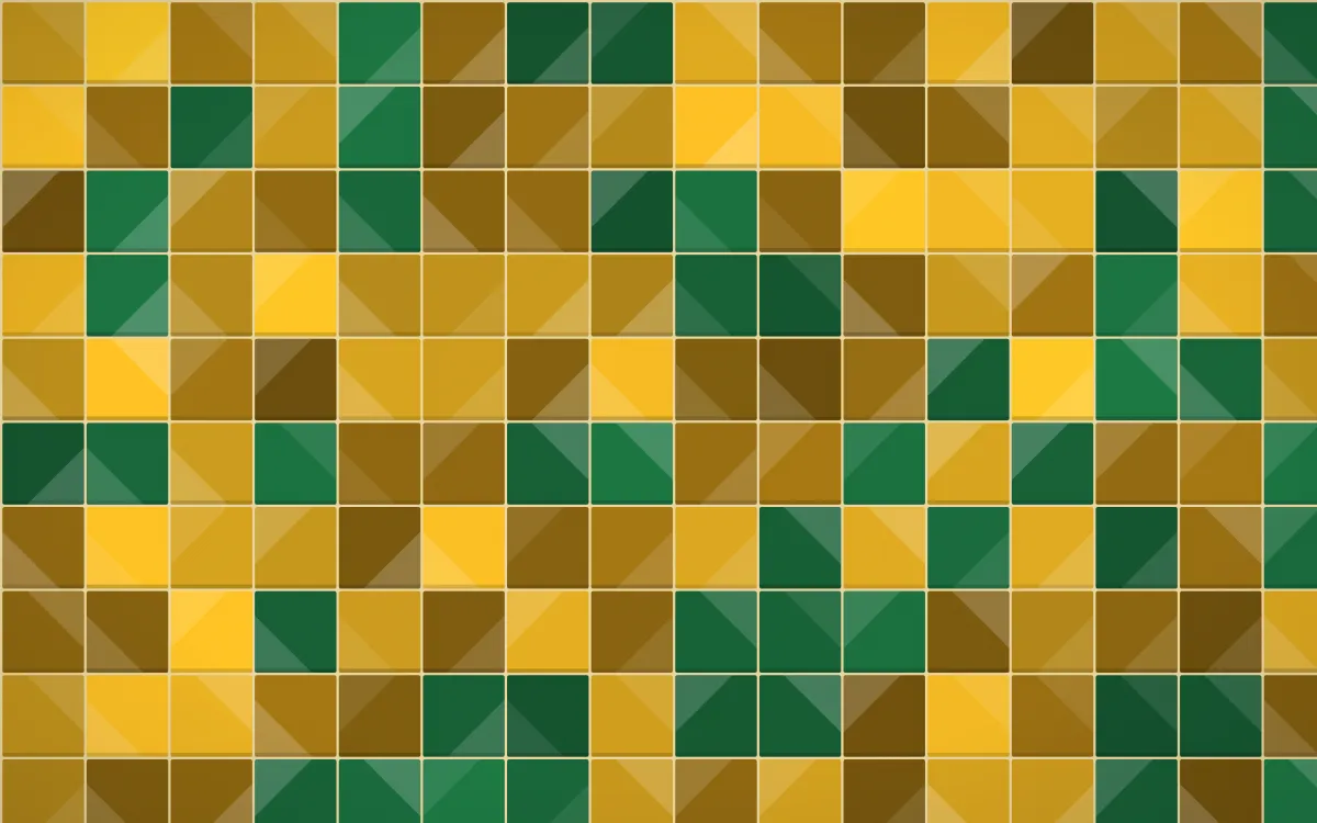 Accra Gold Petite Zellige — colourful gold, brown and beige zellige background