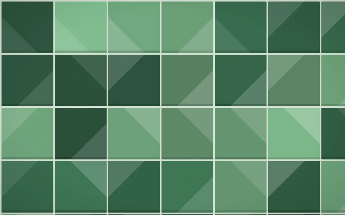 Alhambra Jade Grand Zellige — dark green and grey zellige background