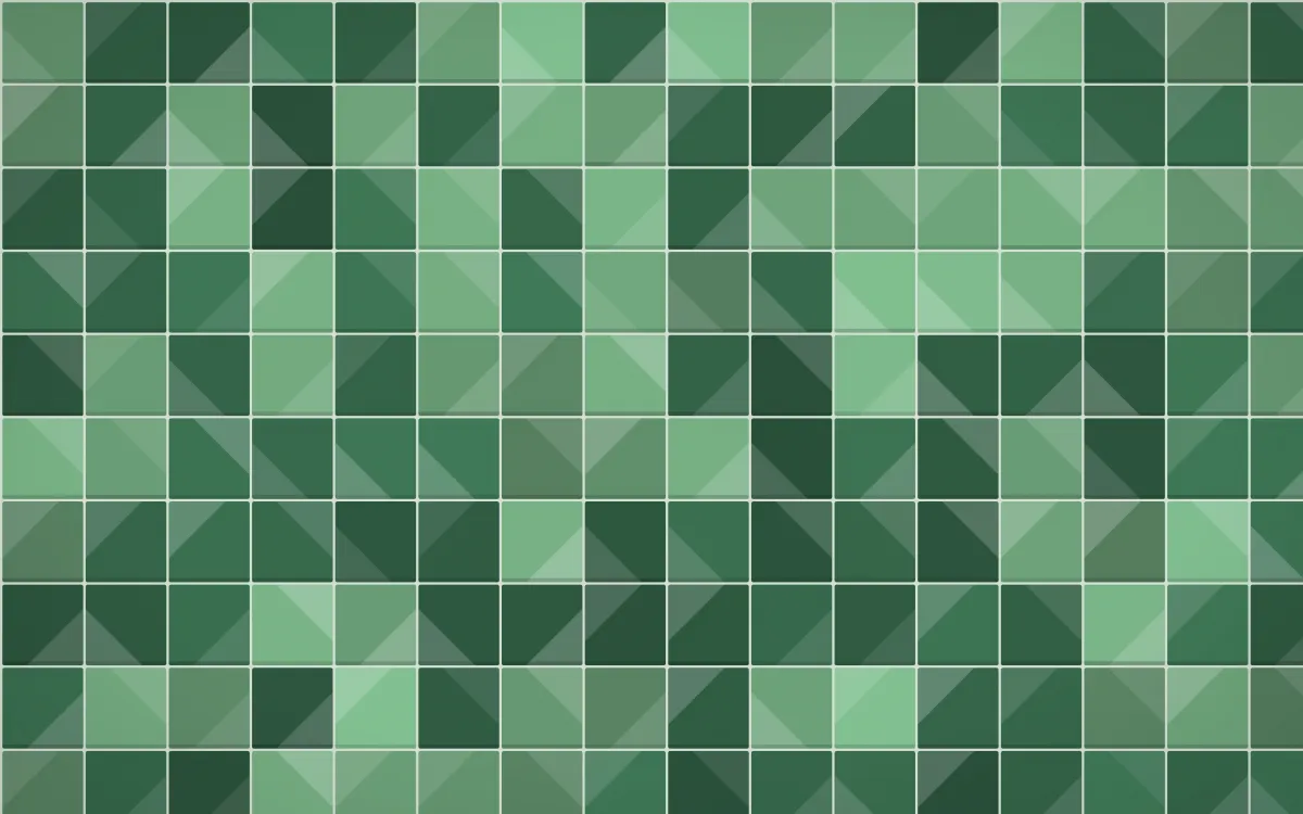 Alhambra Jade Petite Zellige — dark green and grey zellige background
