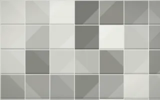 Alpine Chalk Grand Zellige — colourful grey and white zellige background