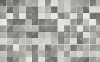 Alpine Chalk Petite Zellige — colourful grey and white zellige background