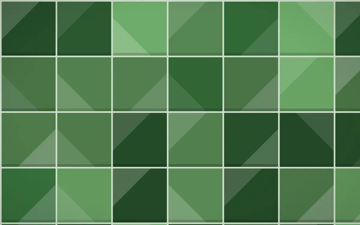 Amazônia Grand Zellige — dark green zellige background