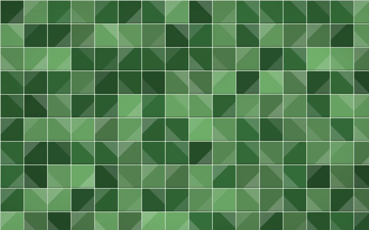 Amazônia Petite Zellige — dark green zellige background