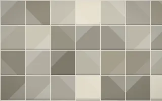 Athens Marble Grand Zellige — colourful yellow and grey zellige background