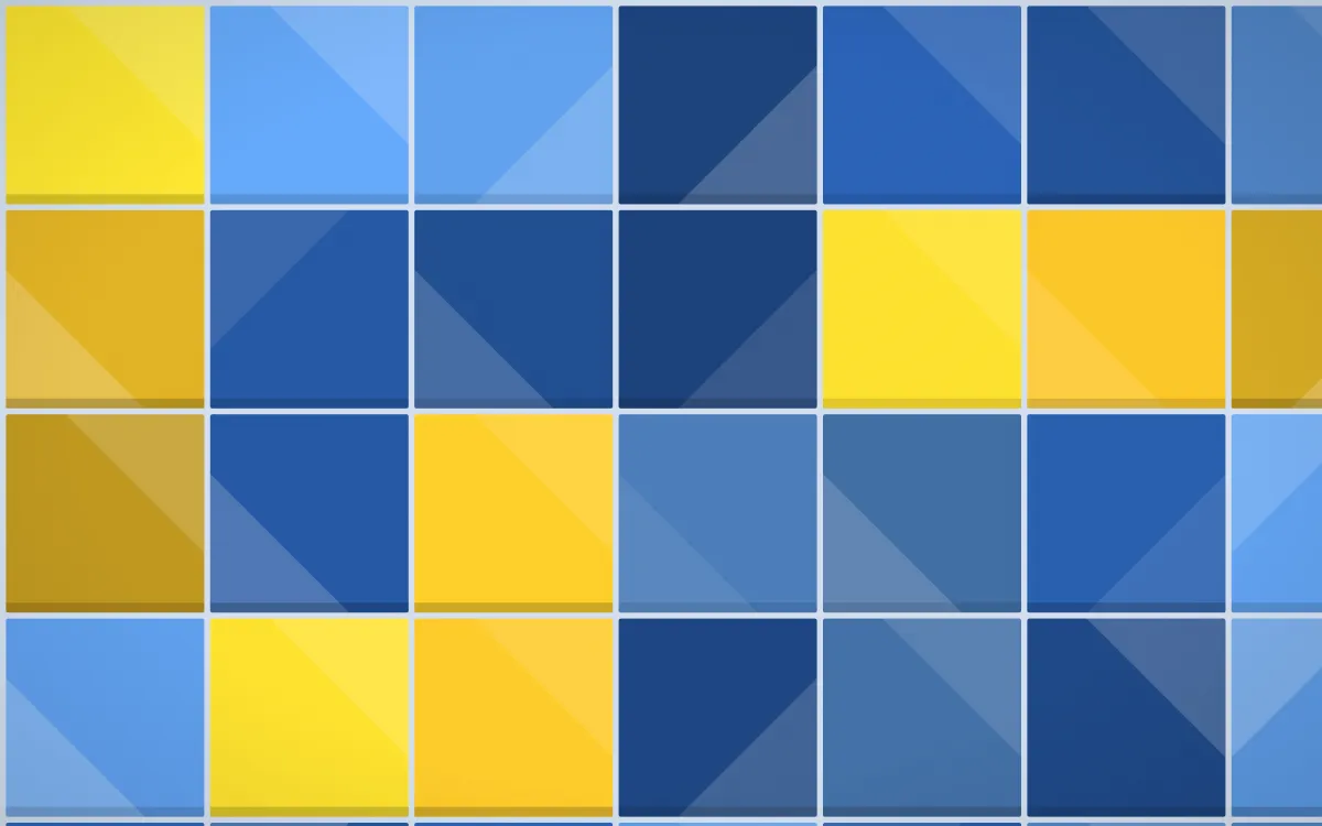 Bahia Blue Grand Zellige — colourful blue zellige background