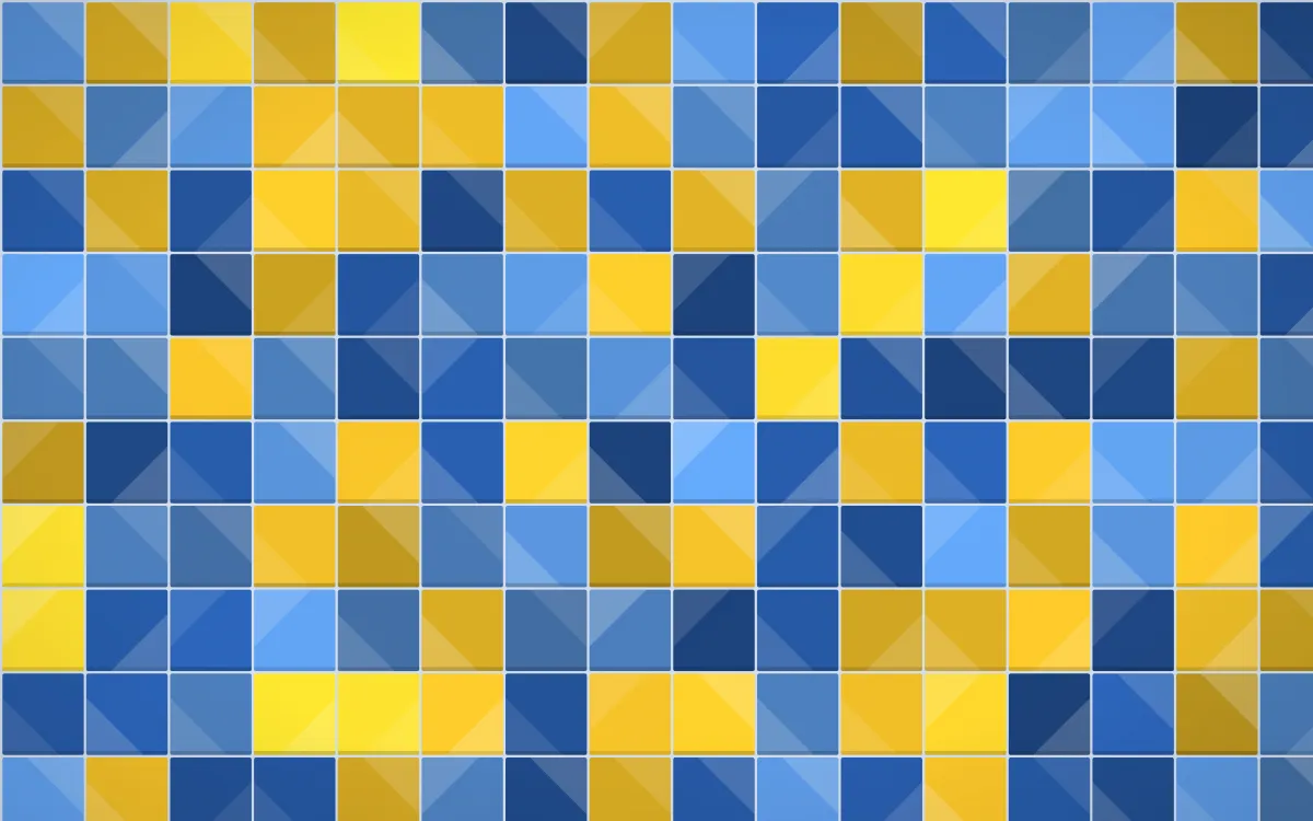 Bahia Blue Petite Zellige — colourful blue zellige background