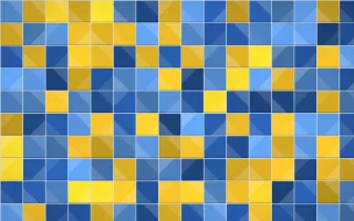 Bahia Blue Petite Zellige — colourful blue zellige background