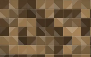 Bamako Earth Zellige — dark brown and beige zellige background