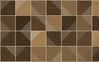 Bamako Earth Grand Zellige — dark brown and beige zellige background