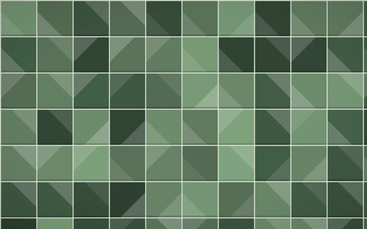 Bavarian Forest Zellige — dark green and grey zellige background