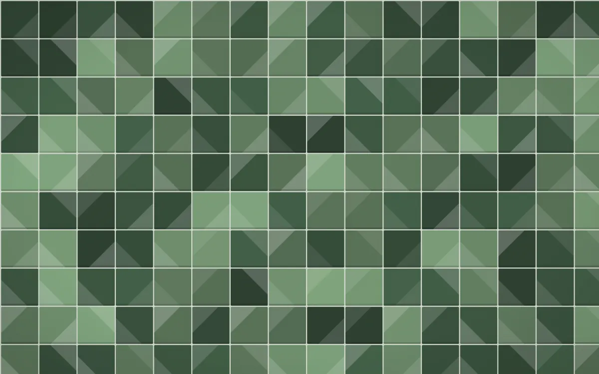 Bavarian Forest Petite Zellige — dark green and grey zellige background