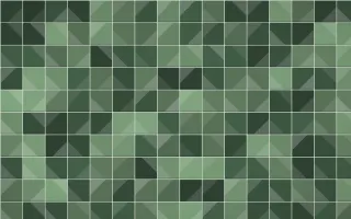 Bavarian Forest Petite Zellige — dark green and grey zellige background