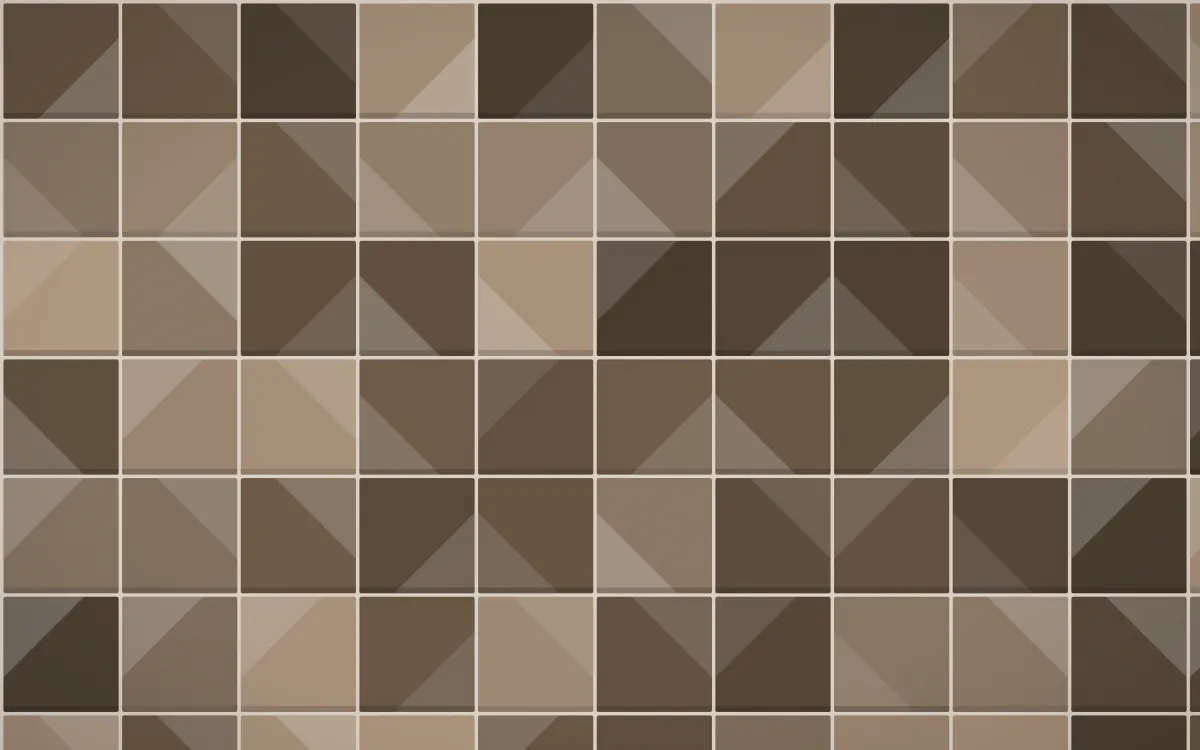 Brooklyn Loft Zellige — dark orange, brown and beige zellige background