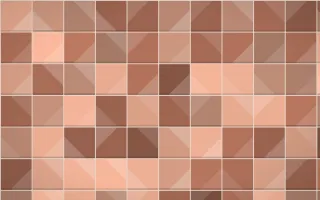 Budapest Rose Zellige — colourful orange and beige zellige background