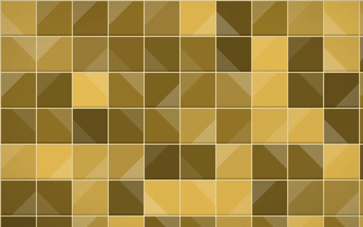 Cairo Gold Zellige — dark gold, brown and beige zellige background
