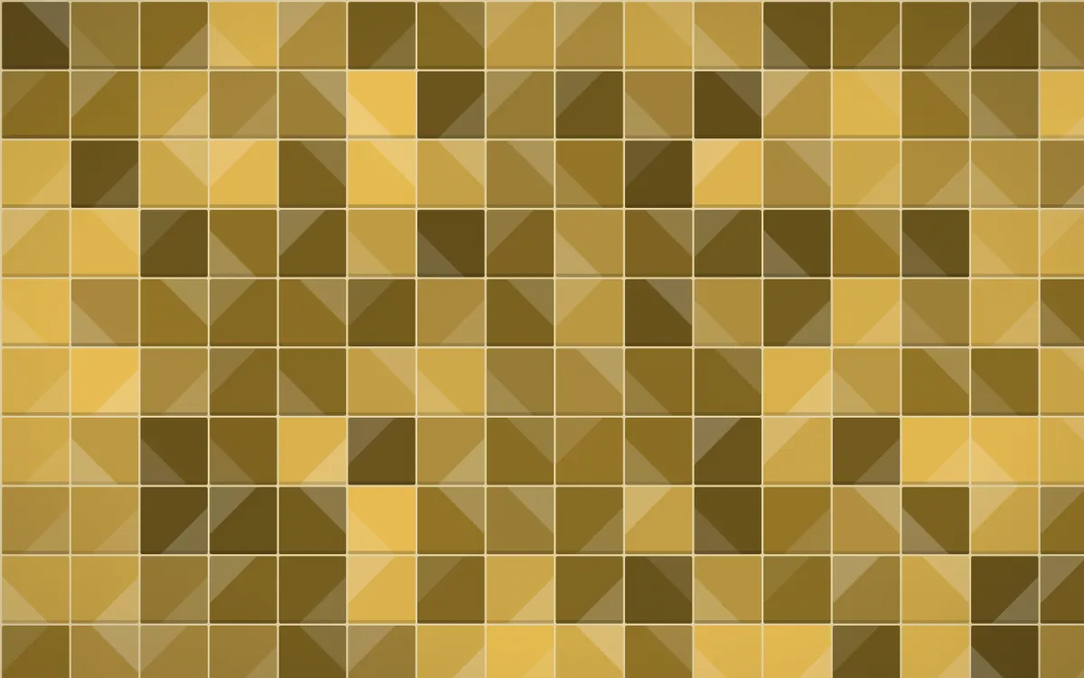 Cairo Gold Petite Zellige — dark gold, brown and beige zellige background