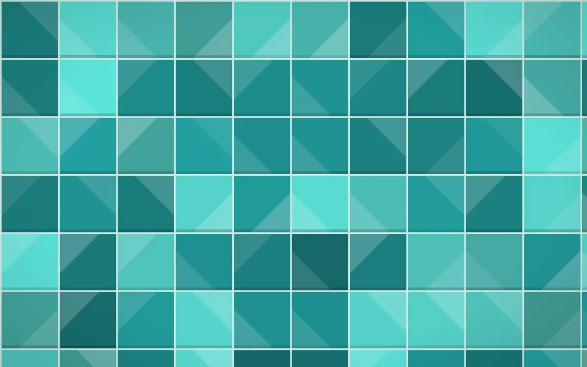 Cancún Surf Zellige — colourful teal zellige background