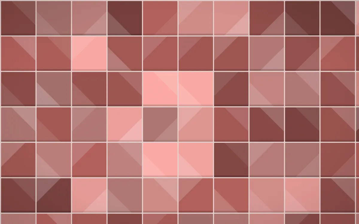 Cape Protea Zellige — colourful red zellige background