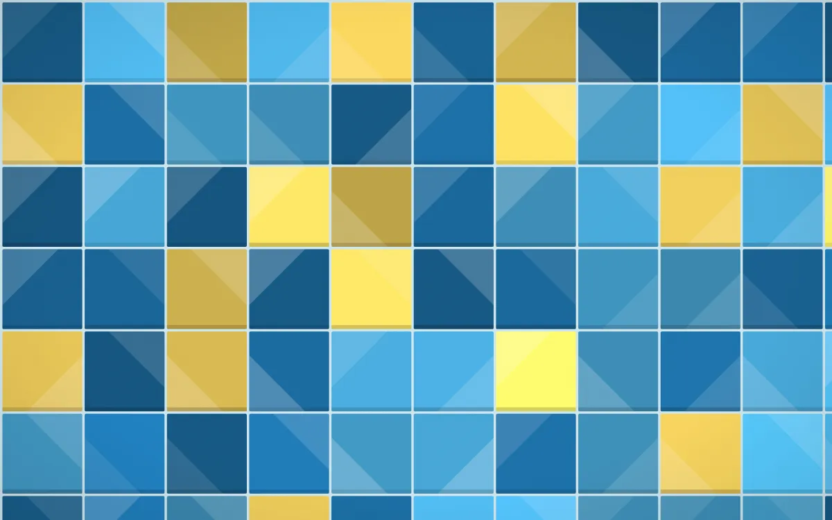 Capri Blue Zellige — colourful blue zellige background